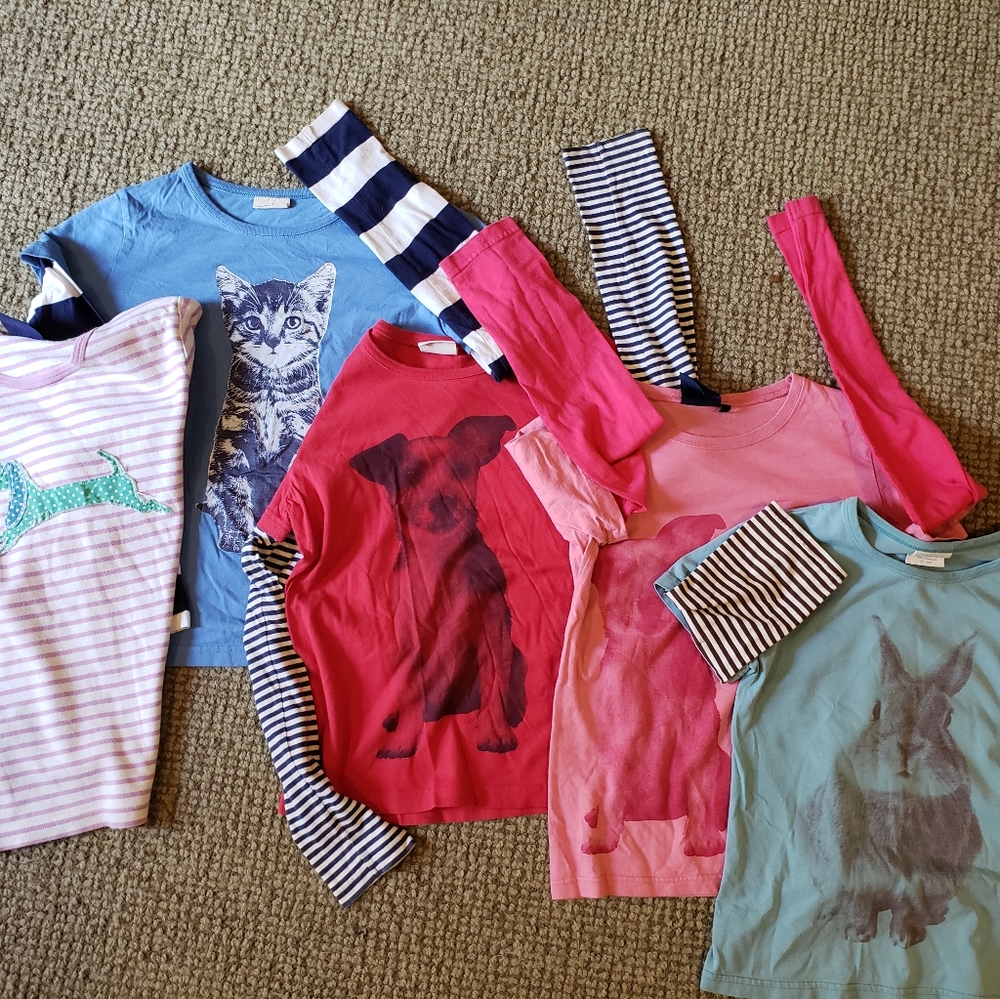 Boden lot of 5 shirts size 11 - 12